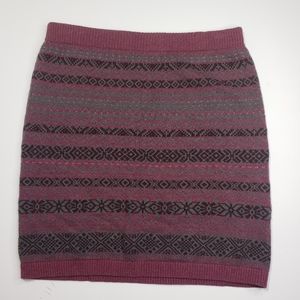 J. Jill Geometric Print Skirt